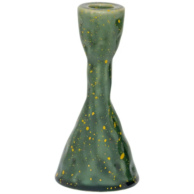 Urban Nature Culture keramieken kandelaar Oto 16 cm - groen