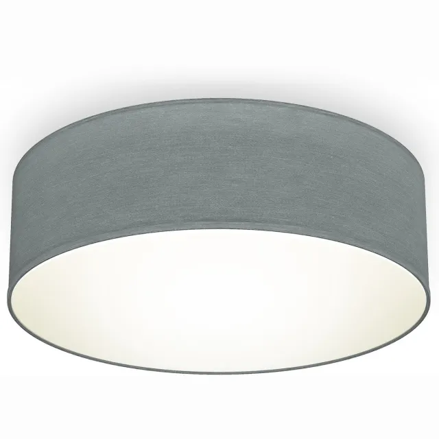 Briloner B.K.Licht - Plafondlamp - Ø30cm - grijs - excl. E27 lichtbron