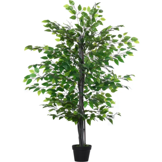 Outsunny Kunstplant - Banyanboom - Ø 20 x 145H cm - Groen