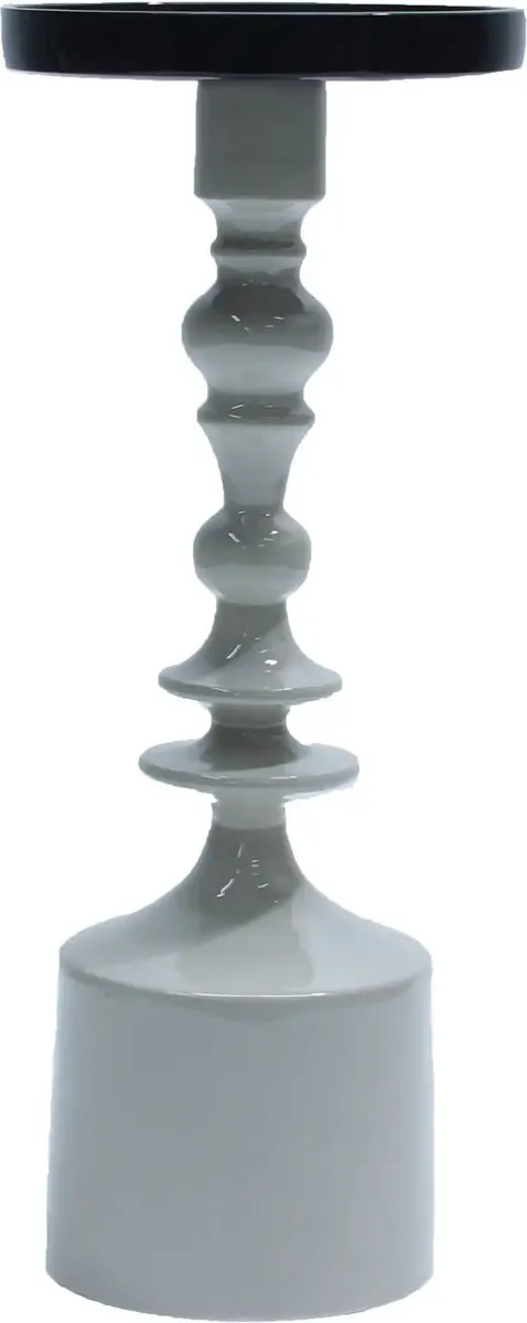 House of Nature Kandelaar Halifax grijs 28cm [gid://shopify/Metaobject/301319979343]
