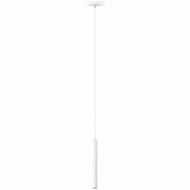 Lindby Railsystemen - CCT - 1licht - Aluminium, kunststof - H: 27.5 cm - wit - Inclusief lichtbron
