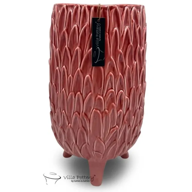 Villa Pottery Vivat vaas Roze 21x38