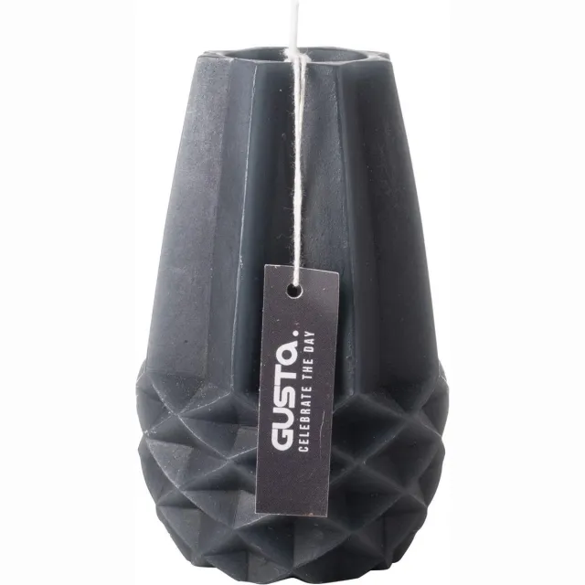 Gusta Figuurkaars vaas 115cm donkerblauw - Gusta® nb