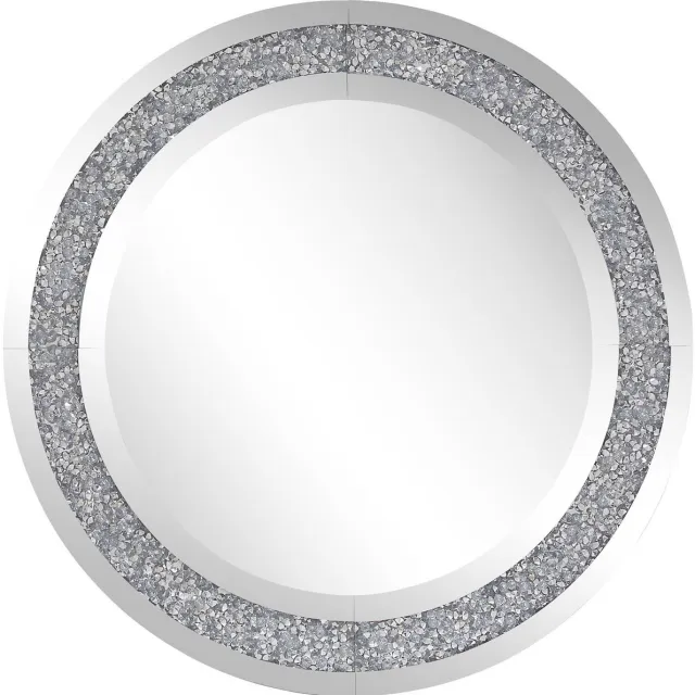 Beliani ERBRAY - Wandspiegel - Zilver - MDF