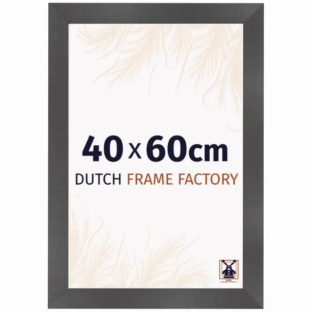 Dutch Frame Factory Fotolijst 40x60 cm - MDF - Zwart Mat - Praag