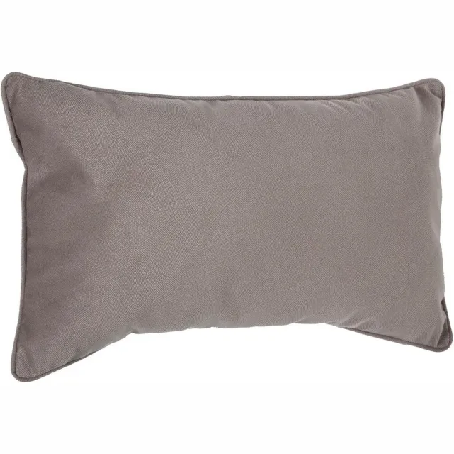 Atmosphera Créateur d'intérieur® Atmosphera Bank/sierkussens huiskamer Sophia - 30 x 50 cm - Taupe - polyester - met rits