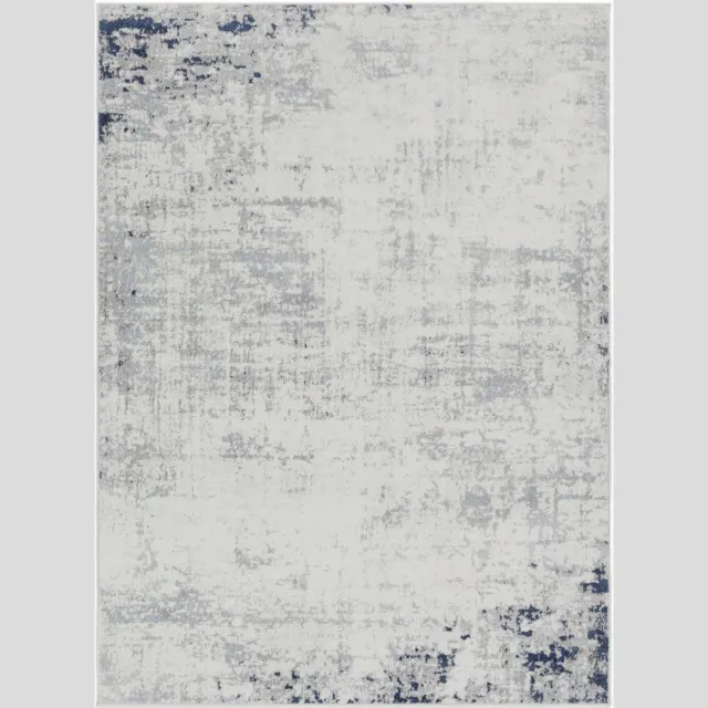 Surya Alix vloerkleed modern abstract donkerblauw, foto 2
