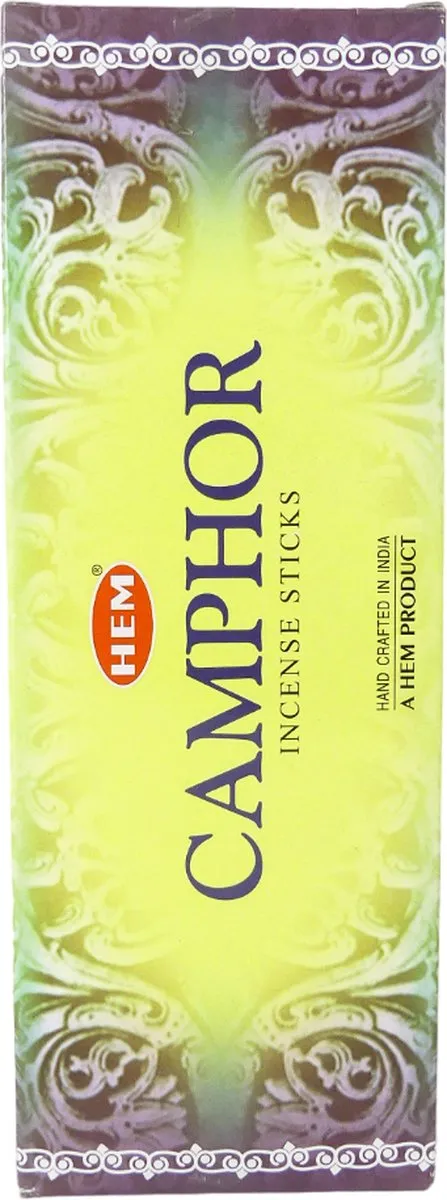 HEM Wierook - Camphor - Slof (6 pakjes/120 stokjes) Transparant