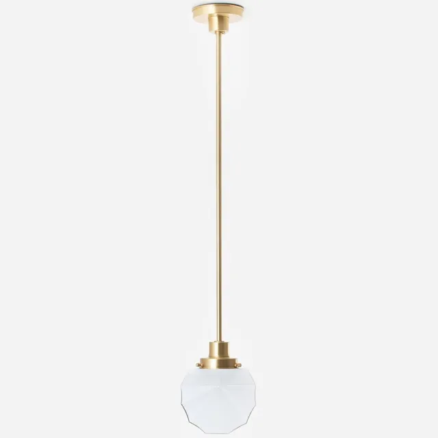 Coloured by Art Hanglamp Johanna 20's Messing - Art Deco Trade