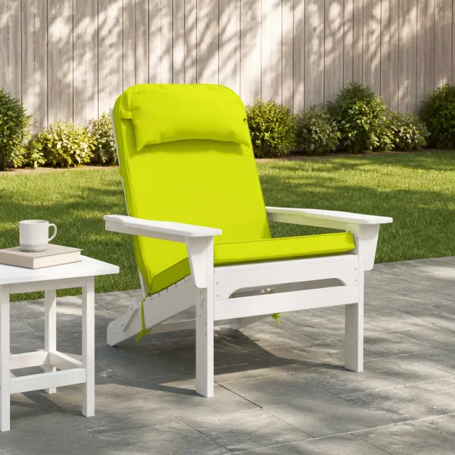 vidaXL Adirondack stoelkussen 100% Polyester Helder groen