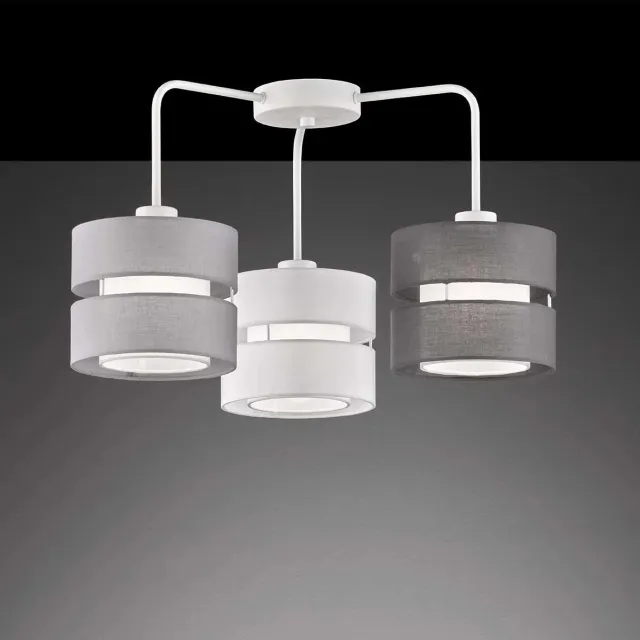 Wofi Plafondlamp Belle Wit 56 cm