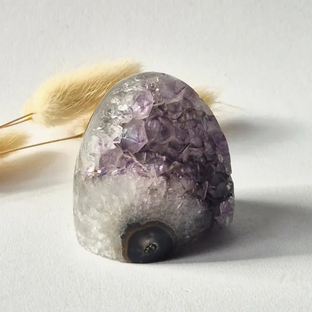 Moonlight Gemstones Amethyst Eyes Freeform – Agate Eye – 164g Meerkleurig