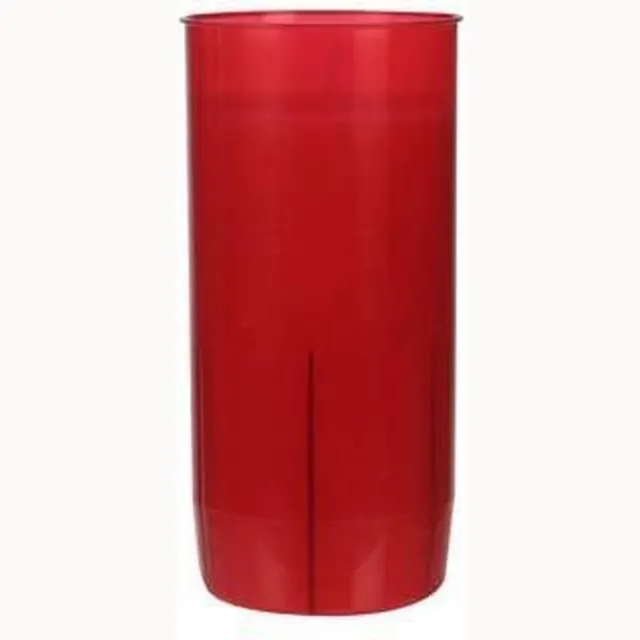 Cosy & Trendy 6-dagenbrander Rode Huls D67xh145mm Rood