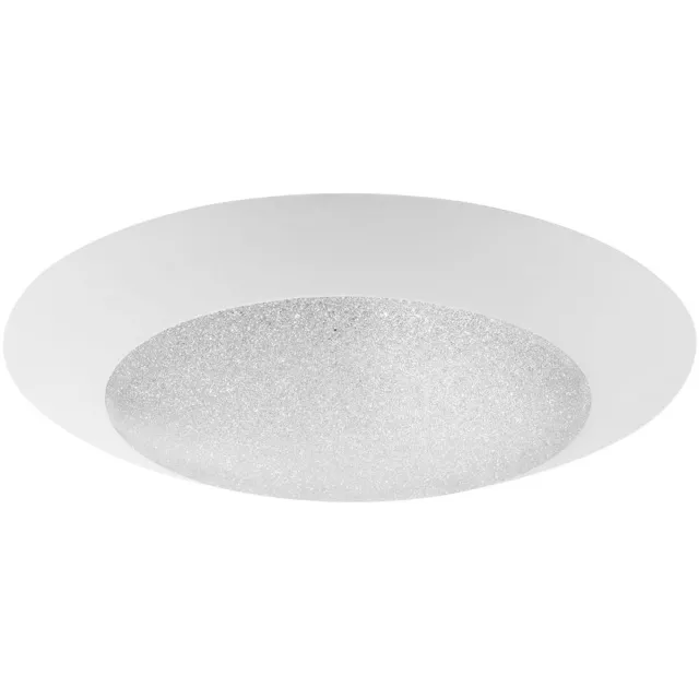 Globo Plafondlamp plafondlamp woonkamerlamp eetkamerlamp, afstandsbediening CCT schakelen dimbaar, LED 37W 2669Lm warm wit - koel wit, DxH 60x11cm