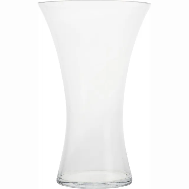 Cosy&Trendy Trompet vaas glas transparant 15 x 24 cm - Transparante vazen van glas