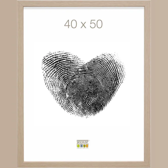 Deknudt Frames fotolijst S45RJ1 - naturel eikkleur - hout - 40x50 cm