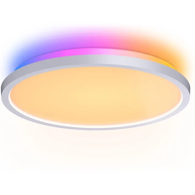 Nanoleaf Smart Multicolor - Slimme Plafondlamp - 2600 lm - 28 Kleurzones - App- En Spraakbediening Wit