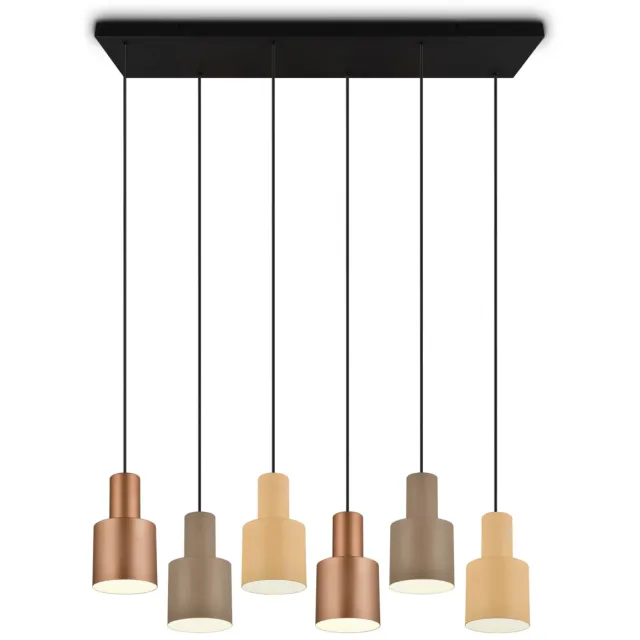 Trio AGUDO - Hanglamp - Multicolour - excl. 6x E27 4 W