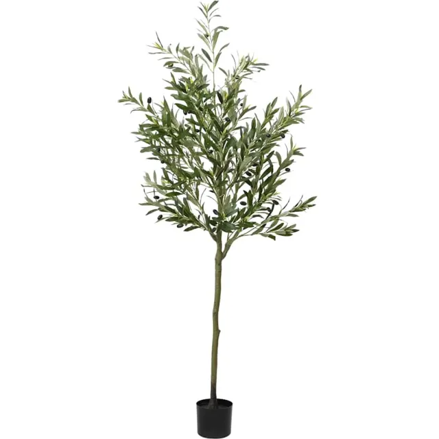 vidaXL Kunstolijfboom 700 blaadjes 165 cm groen