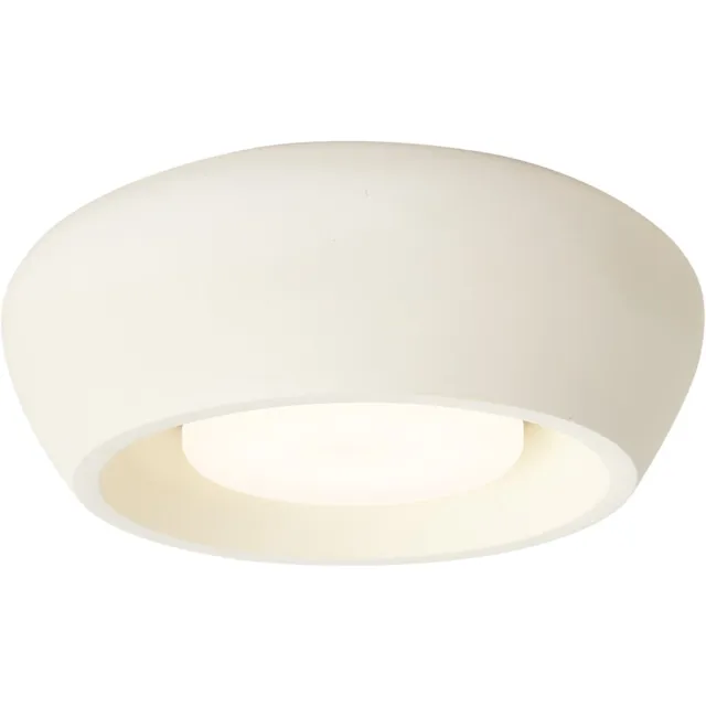 QAZQA moderne plafondlamp, plafonniere - Concerto - beige, rond, 15cm, ideaal als hal, woonkamer en slaapkamer lamp