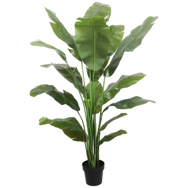 AVH-Collectie Kunstplant bananenboom 180 cm hoog groen
