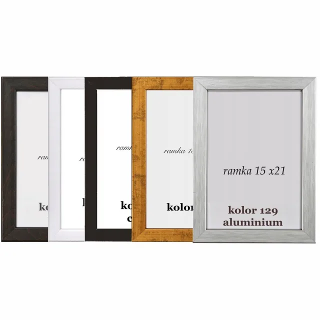Marek i Darek Houten Fotolijst 15x21 cm - 5 Kleuren Beschikbaar Various