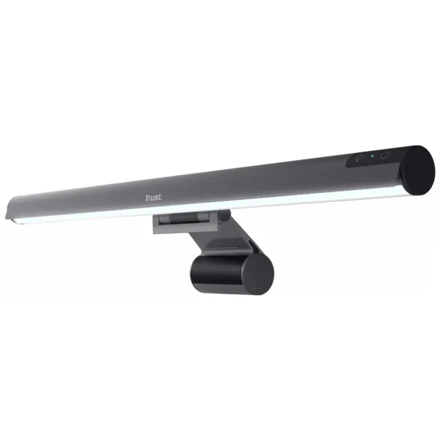 Trust Shyne Lichtbalk voor monitoren - Ledlichtbalk - Verlichting op werkplek - Warm & Koud Licht - Zwart