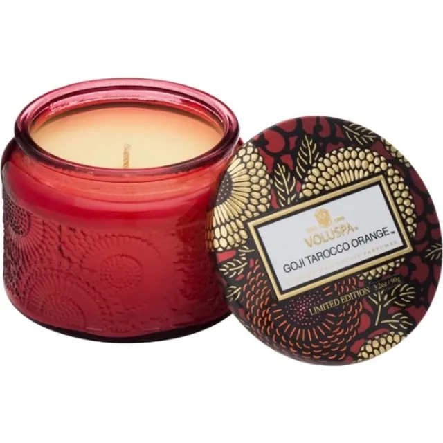 Voluspa Japonica Collection Geurkaars Japonica Goji Tarocco Orange Petite Jar Candle Multi