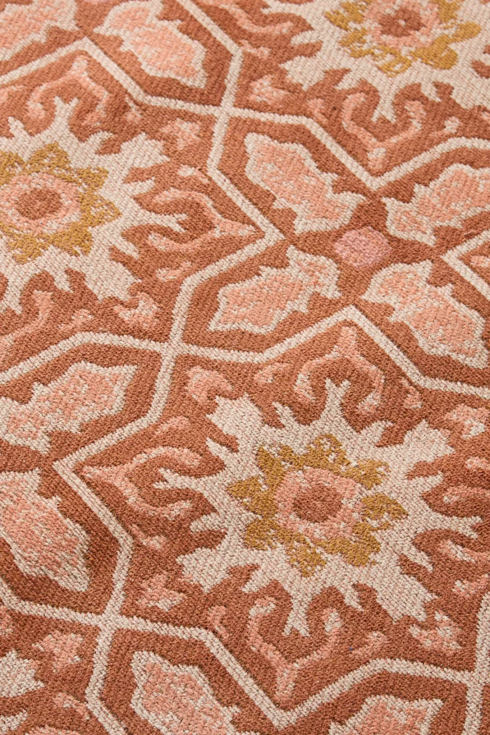 NOUS Living Rosalia vloerkleed roze/terra, foto 6