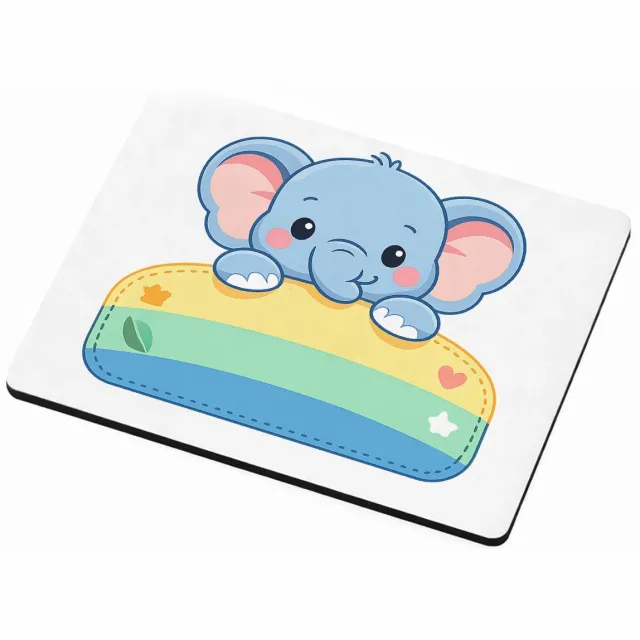 Mr Cadeautjes MDF magnetische fotolijst 9 x 7 - design Een vrolijke dier-mascotte die half uit een naamplaatje stee | cadeau Wit