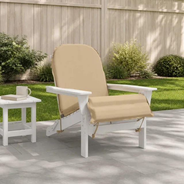 vidaXL Adirondack stoelkussen GEMERT 100% Polyester Beige