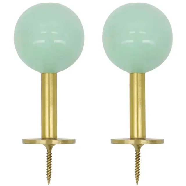 House Doctor Haak Ball Aqua 5cm - 2 stuks