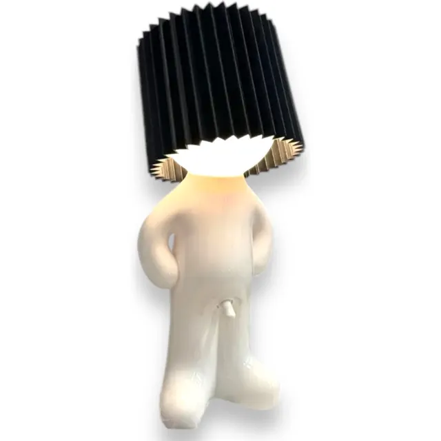 Kinky Pleasure Humoristische Tafellamp - Met Penis Licht Switch Staand Zwart