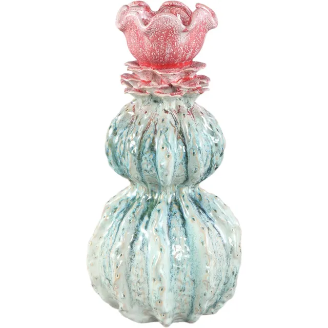 PTMD Vaas Tegain - Groen - 21x21x42cm