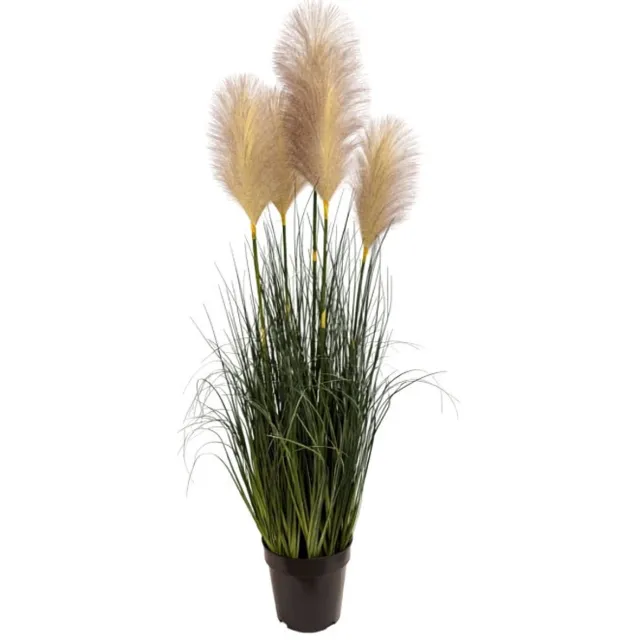 Oosterik Home Pampasgras perzik H 110 cm kunstplant Oosterik Home onbekend