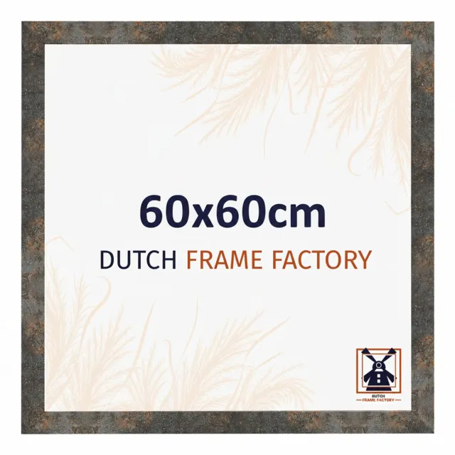 Dutch Frame Factory Fotolijst 60x60 cm - MDF - Geoxideerd Metaal - Benno