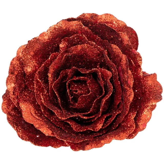 Feeric lights & Christmas Roze-rode kerstboomversiering, diameter 8 cm Rouge