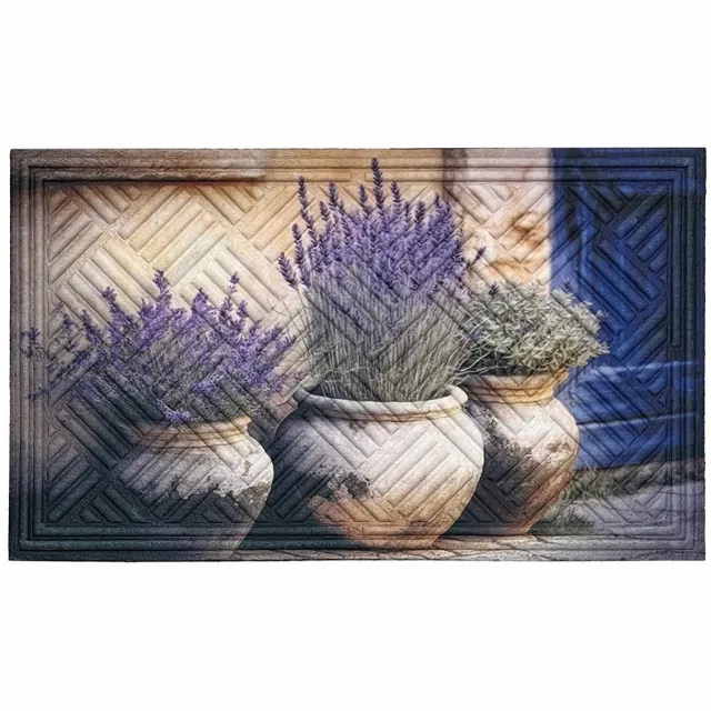 Krystynka Perfect Home Merkloos Merkloze Antislip Deurmat 45x75 cm - Zware Kwaliteit Veelkleurig