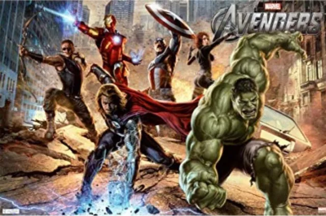 Avengers maxi poster multi