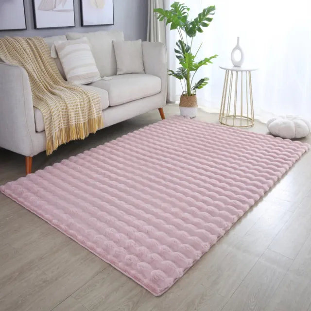 Ayyildiz Zacht fluffy vloerkleed roze 80 x 150 cm tapijt