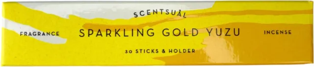 Ruben Robijn Sparkling Gold Yuzu Scentsual Nippon Kodo - Wierook Stokjes Geel