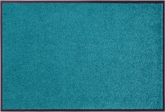 Unyqoos Weerbestendige en wasbare deurmat voor binnen en buiten in diverse kleuren, blauw, 60*90cm