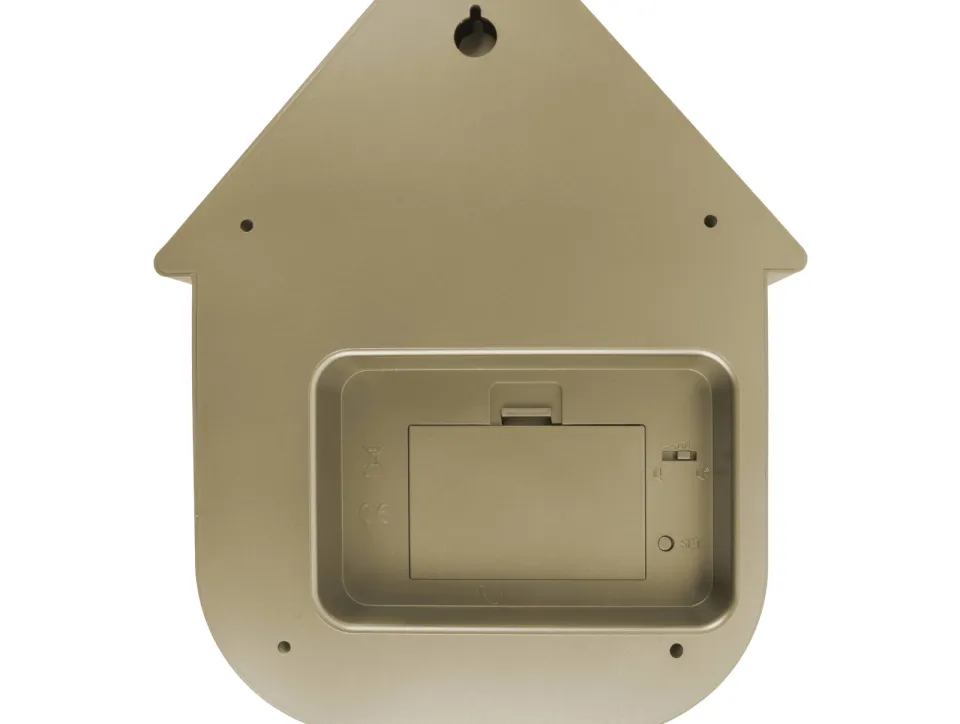 Karlsson Modern Cuckoo Metallic wandklok beige, foto 6
