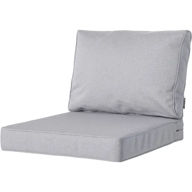 Madison Lounge profi-line soft outdoor - Manchester light grey - 73x43 - Grijs