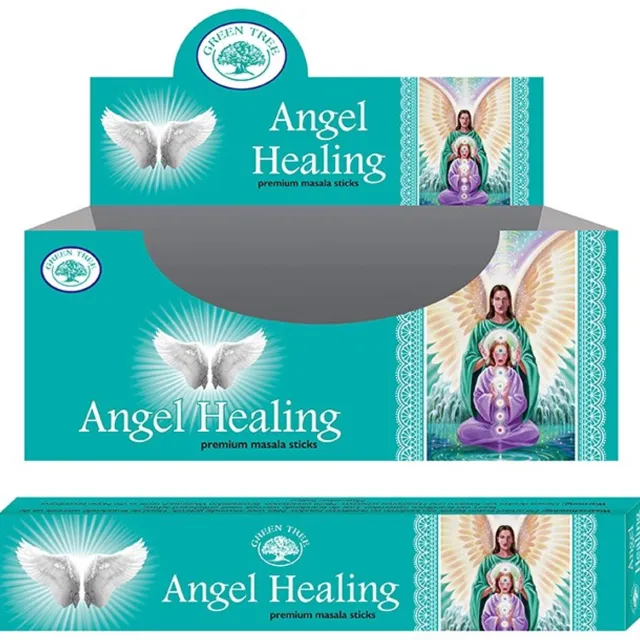 Green Tree Angel healing Green Tree wierook – 180 geurstokjes van 15 gram - Gems and Giftshop Multicolor