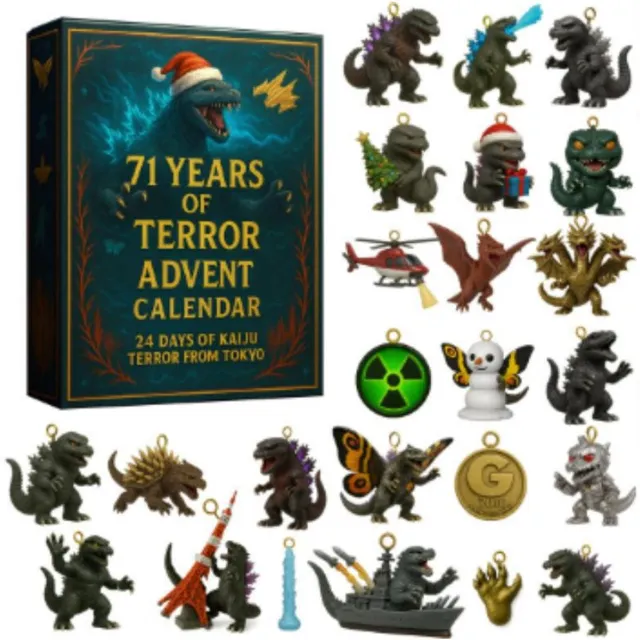 Sanorum 2026 Nieuwste 24-Daagse Aftelkalender Hangers - Acryl Charms met Handgemaakte Uitstraling - Dagelijkse Verrassing & Feestelijke Sfeer - Perfect Cadeau Zoals in de figuur wordt getoond