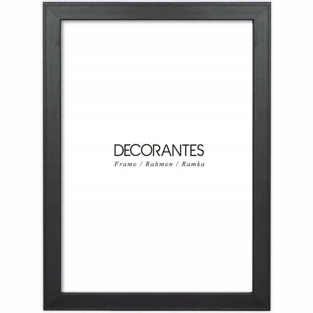 Luca Klassieke Zwarte Fotolijst 15x21 cm met Plexiglas
