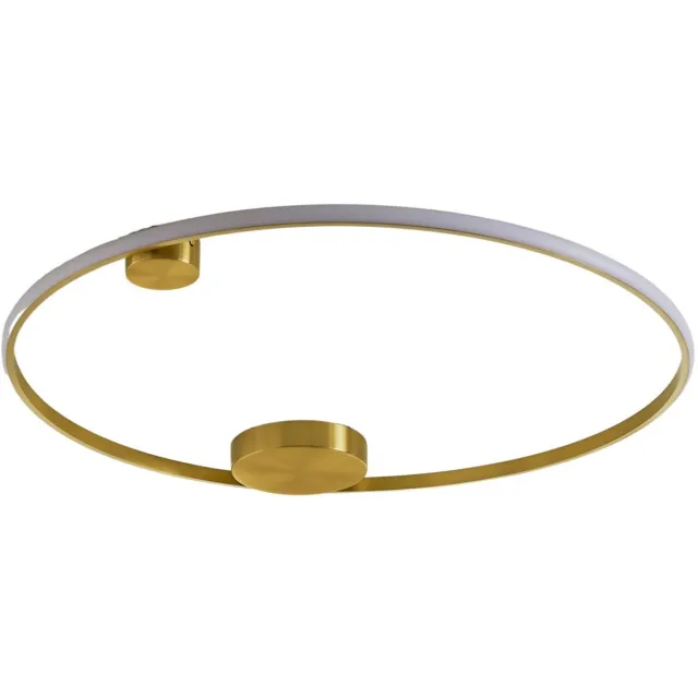 KOSILUM Ceira - Plafondlamp - Messing - Aluminium en siliconen
