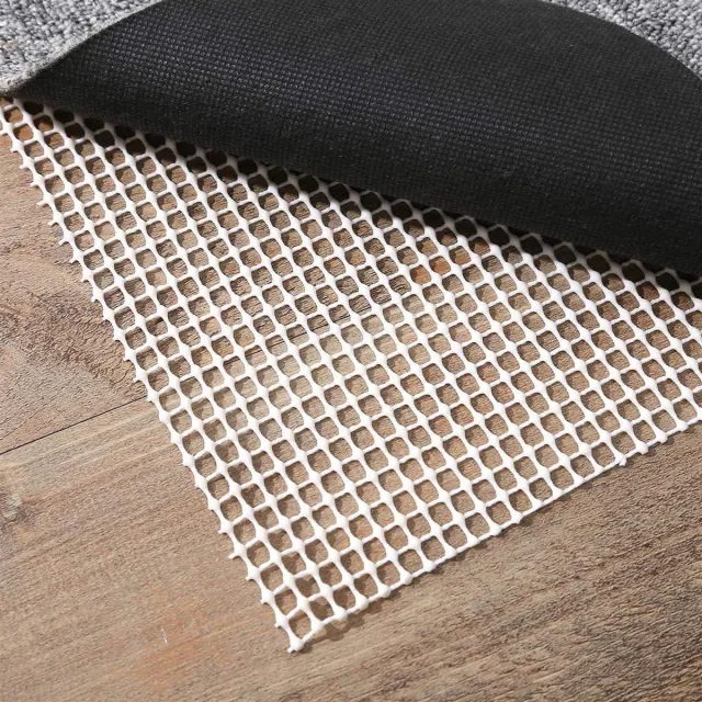 Unyqoos Veilige Antislip Tapijtonderlegger voor Diverse Vloeroppervlakken zwart