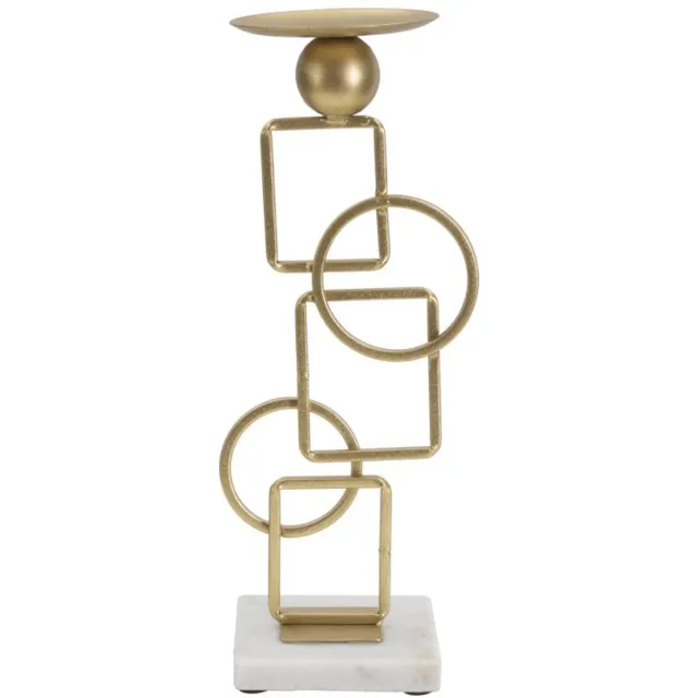 Mauro Ferretti Kandelaar Marie 13×10×31,5 cm Goud